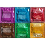 72 Condoms - Variety of Flavors: Vanilla, Strawberry, Mint, Grape, Chocolate, Banana