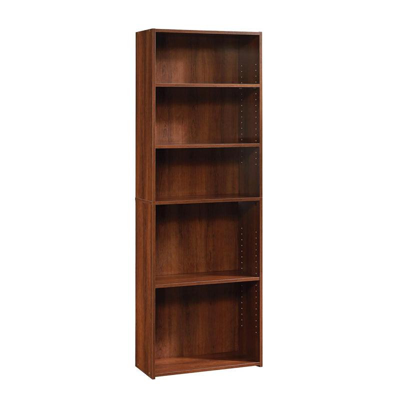 Beginnings 5-Shelf Bookcase /Book Shelf, Brook Cherry Finish