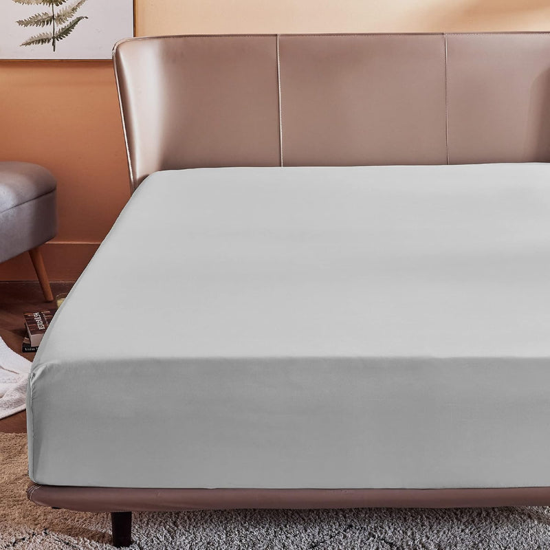 Queen Fitted Sheet Only - Bed Sheets Extra Deep Pocket Up To 16 Inch, Ultra So