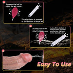 Strap On Harness Wearable Dildo Panties,Realistic Ejaculating Dildo, Elastic Silicone Strapon Penis With 7.48 Inch Solid Dick, Adult Sex Toy Anal G-Spot Strapons For Lesbians Couple