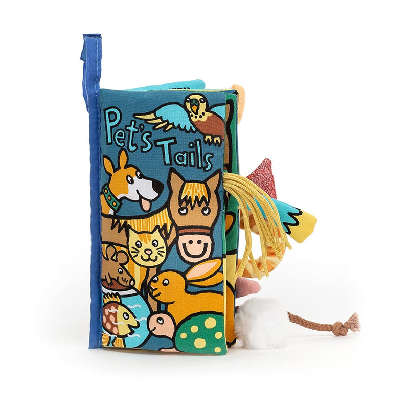 Jellycat Pet Tails: A Soft Activity Baby Book Children's Book | Baby Gift