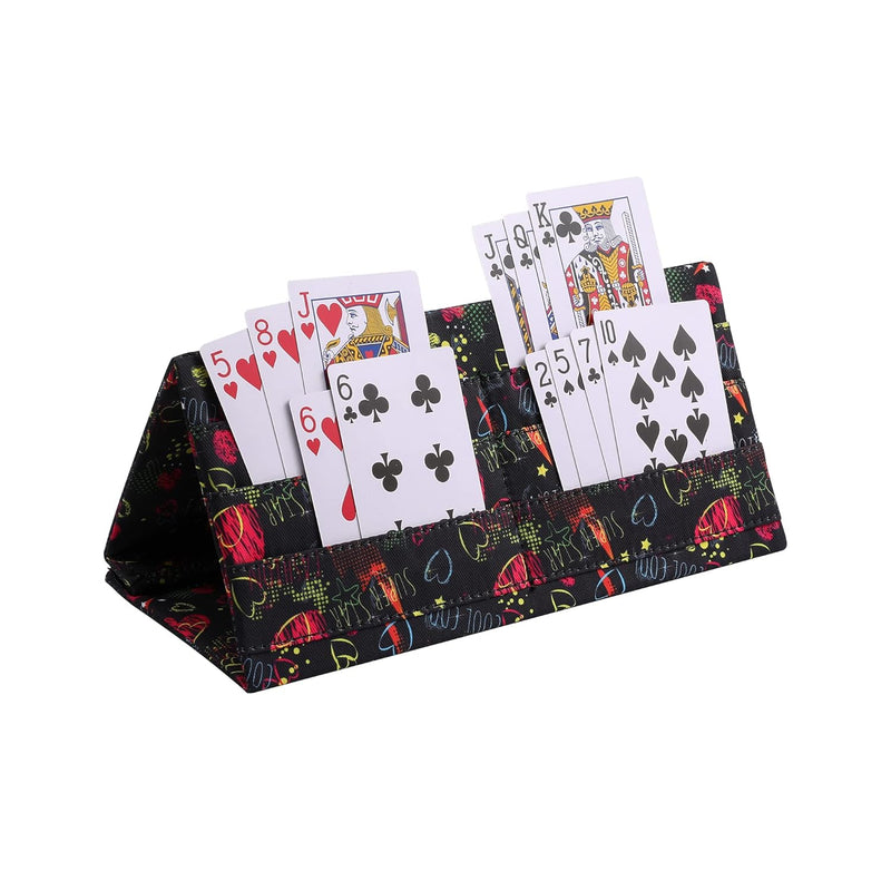 Card Holders For Playing Cards, Hands Free Folding Playing Card Holder For Bin