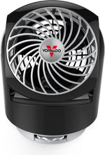 Flippi V8 Personal Oscillating Air Circulator Fan,Black