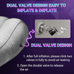 Inflatable Sex Wedge Pillow – Bedroom Lounge Chair for Couples with Soft Surface