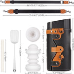Automatic Wearable Male Masturbator with 10 Thrusting Modes, 2 TPE Sleeves & Strap