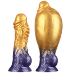 8” Inflatable Dildo&Leather Strap On With10 Dildo