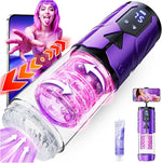Automatic Male Masturbator with 7 Thrusting & Rotating Modes, 5 Suction Levels and App Control