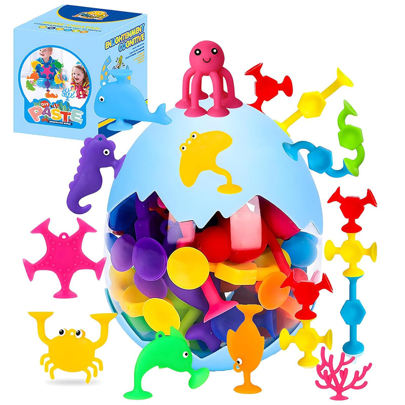 Bath Toys 27 Pcs Suction Cup Toys Bath Toys Shower Toys For Kids Ages 4 8,S