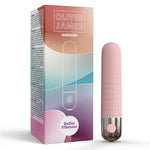 Bullet Vibrator By - Rechargeable & Waterproof Vibrator Bullet With 10 Pleasure Modes, Body-Safe Silicone, Discreet Women'S Sex Toy, Adult Sex Toy, 3.8? × 0.7? (Pastel Pink)