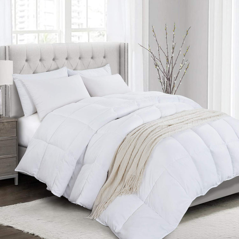 Down Alternative Fluffy Comforter 120“ X 120” Oversized King Comforter 116 Oz