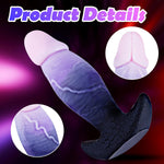 3 Size (5.7", 6.9", 8") Realistic Butt Anal Plug Dildo Set, Silicone Monster Fantasy Anal Training Kit With Wearable Base, Small Big Prostate Anal Beads Dildo Sex Toys For Beginners Advanced Users