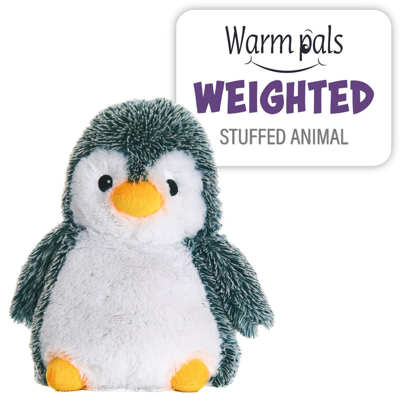 Warm Pals Peppy Penguin 1.5Lbs Cozy Microwavable Lavender Scented Plush Toy