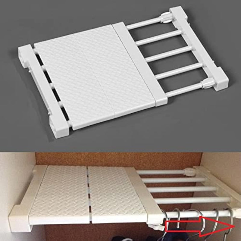 Adjustable Storage Wall Racks Adjustable Closet Storage Shelf Wall Mounted Kitchen Rack Space Saving ...