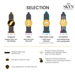 Selection Non-Latex Condoms Variety Pack With Flavored Condoms, 46 Count