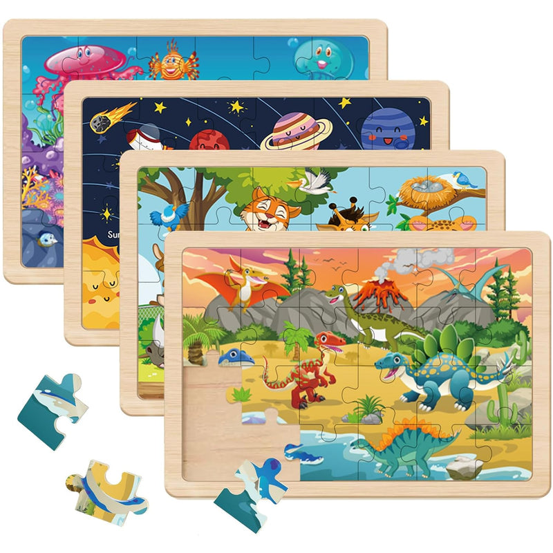 Puzzles For Kids Ages 4 6 Years Old, Jigsaw Puzzles Preschool Educational B