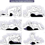 Inflatable PVC Sex Cushion – Body Support Pillow for Deeper Positioning