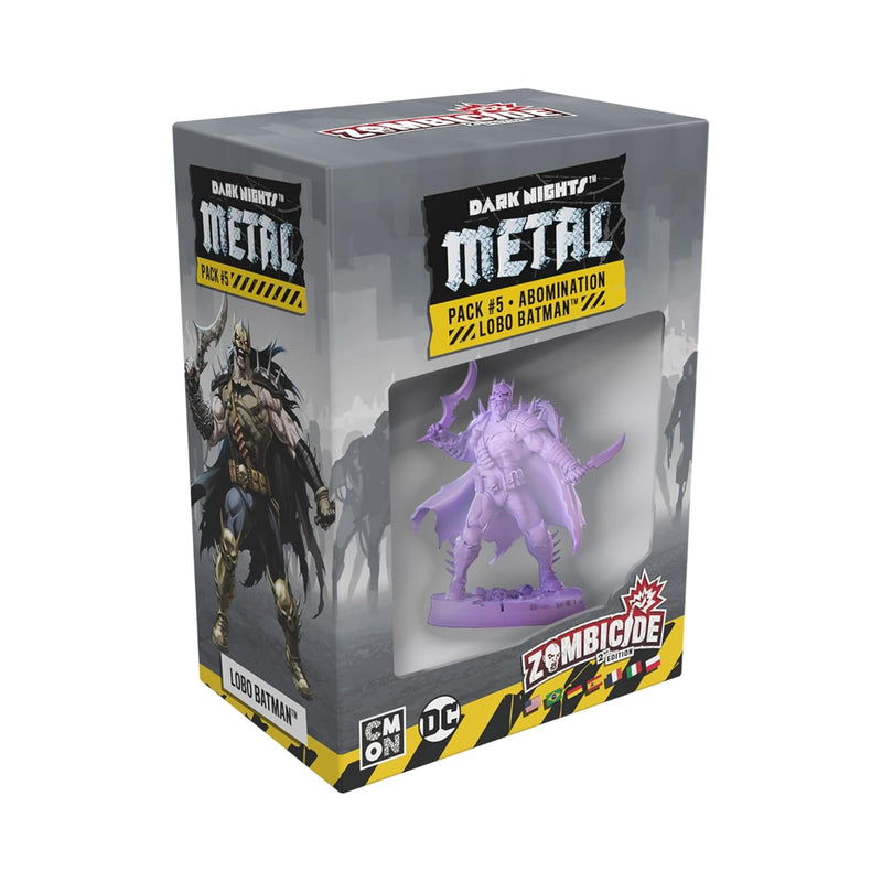 Zombicide Dark Night Metal Pack #5 Battle The Batman Who Frags And His Terrify