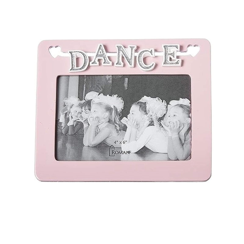 Giftware Inc, Caroline Collection, Ballet, 6" H Frame 4X6 Dance Letters,Religi
