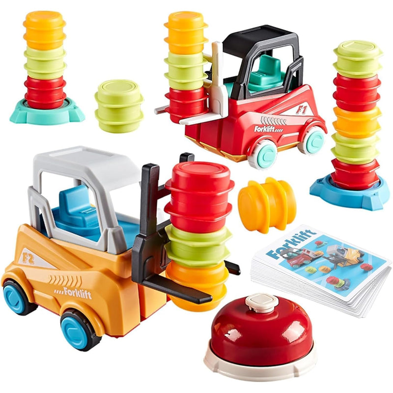 Engineer Forklift Frenzy Transport Game,Fat Brain Toys Forklift Frenzy Mine