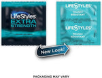 Extra Strength Lubricated Condoms, Durable & Reliable Protection, 48-Count Pack