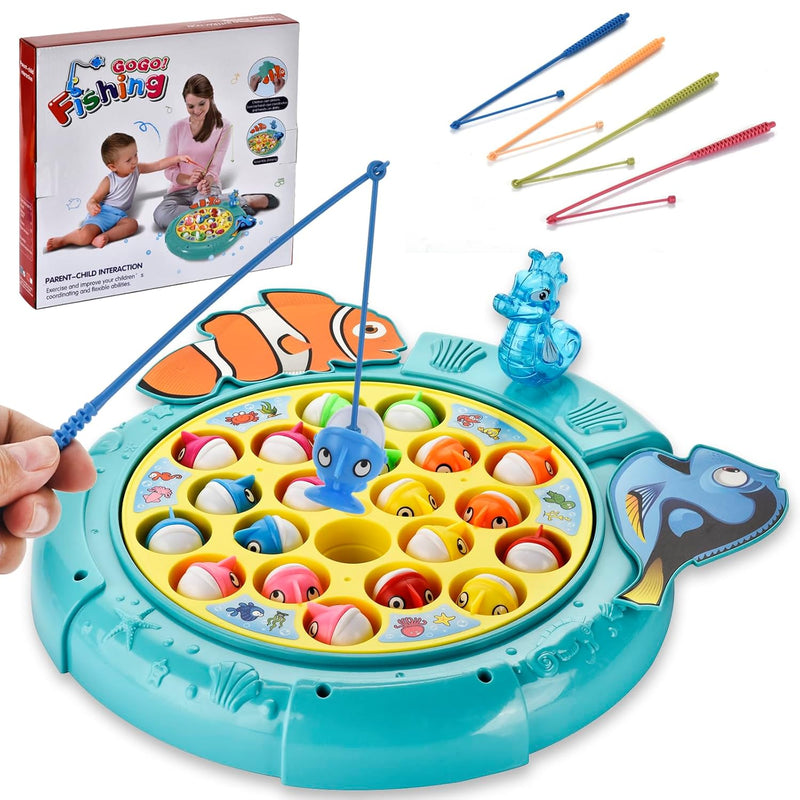 Magnetic Fishing Games Set Fun And Educational Fishing Toys For Toddlers An