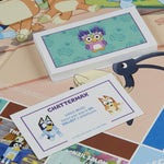 Hasbro Gaming Monopoly Junior: Bluey Edition Board Game for Kids Ages 5+, Play as Bluey, Bingo, Mum, and Dad, Features Artwork from the Animated Series (Amazon Exclusive)