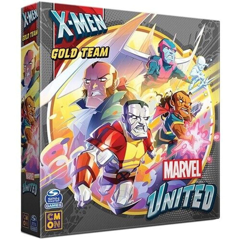 CMON Marvel United X-Men Gold Team Expansion | Tabletop Miniatures Game | S
