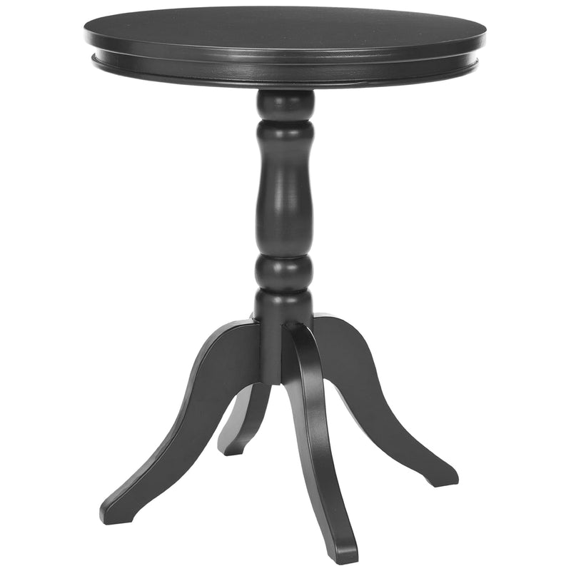 American Homes Collection Vivienne Black Side Table