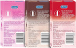Extra-Thin Flavored Condoms, 3-Pack (Bubblegum, Chocolate & Strawberry), 10s Each