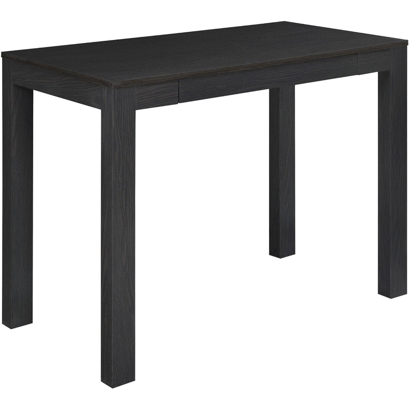 Parsons Desk With Drawer, Espresso, 39D X 19.7W X 30H In