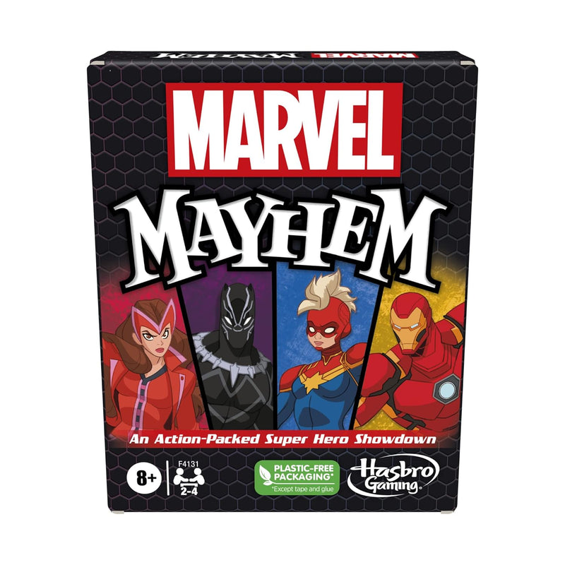Marvel Mayhem Card Game, Featuring Super Heroes, Fun Game For Marvel Fans A