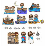 Bible Story of The Miraculous Catch Fishers of Men Felt Figures for Flannel Board Stories Miracles