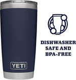 Rambler 20 oz Stainless Steel Vacuum Insulated Tumbler w/MagSlider Lid