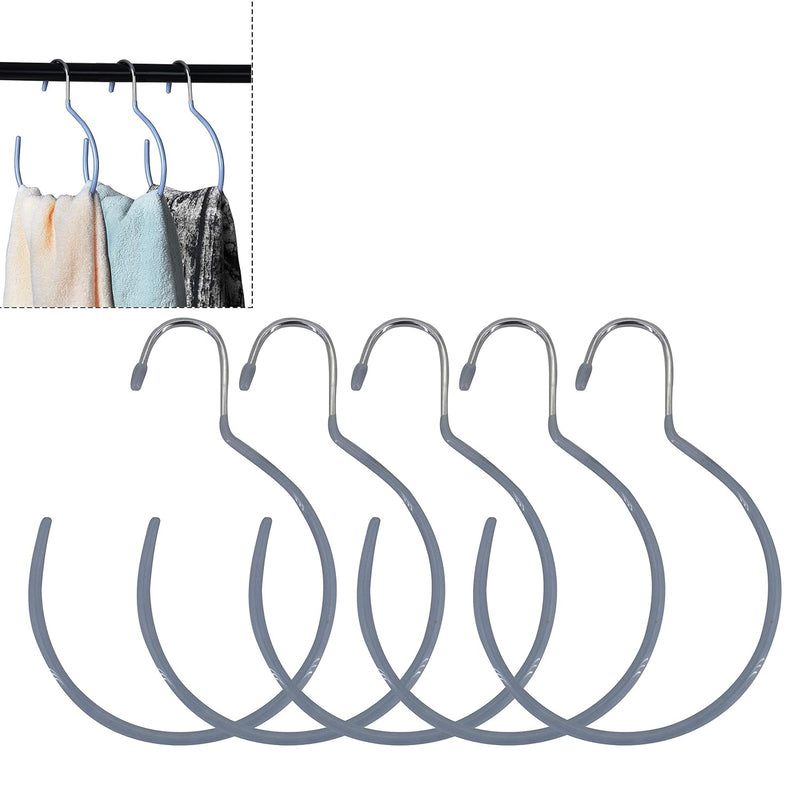 Home Storage Set Of 5 Belt Ring Hanger Portable Multi-Use Closet Organizer For B
