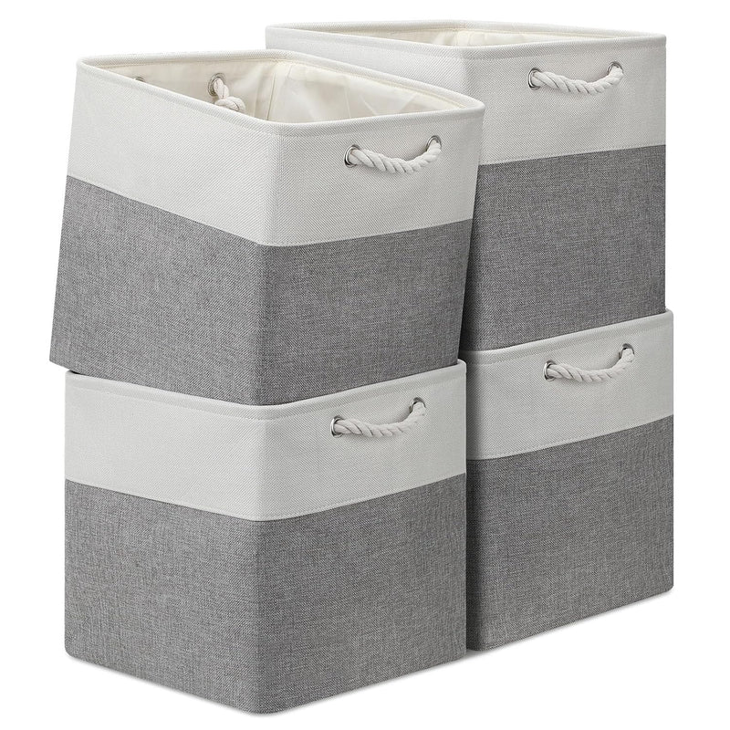 Storage Cubes 13X13, Collapsible Storage Bins Organizer For Closet, Fabric Stora