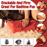 Set of 2 Triangle Support Pillows – Portable Cushion for Couples & Sleep Aid