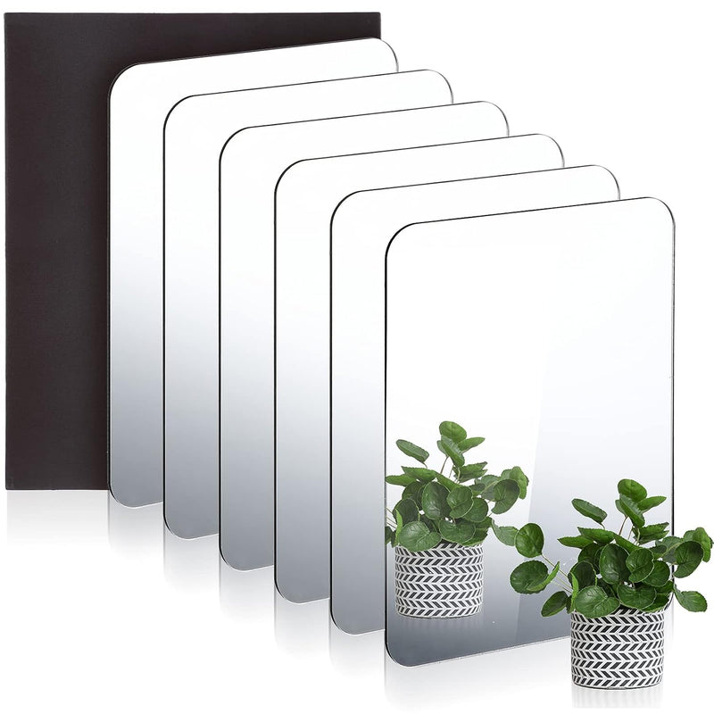 Locker Mirror Acrylic Mirror Rounded Corner Unbreakable Mirror Acrylic Mirror
