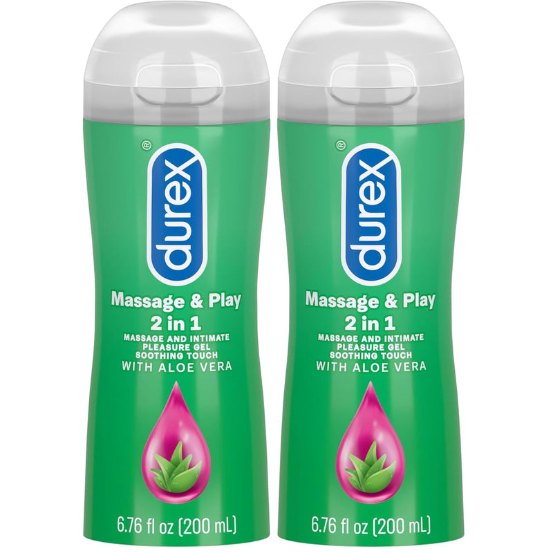Water Based Lube For Sex, Touch & Play Personal Lubricant With Aloe Vera, Anal Lube & Sex Lube For Women & Men, Personal Lube For Anal Sex, Sex Lubricant & Sex Toy Lube, 6.76 Fl Oz (Pack Of 2)
