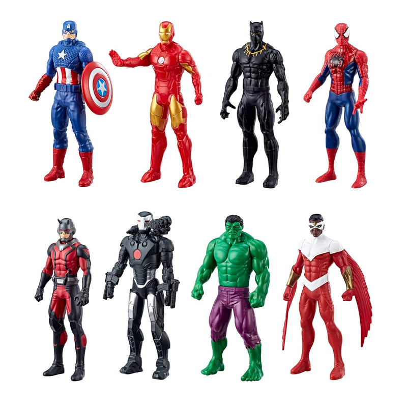 Marvel Avengers Ultimate Protectors Pack, 6-Inch-Scale, 8 Action Figures wi