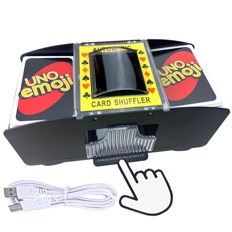 Card Shufflers Usb/Battery Operated Casino Automatic Playing Cards Shuffler El
