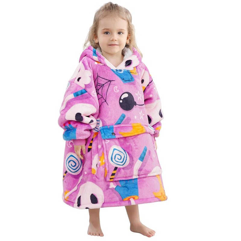 Kids Blanket Hoodie Kids Hoodie Blanket Kids Wearable Blanket Kids,Toddler Wea