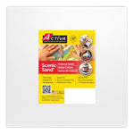 25 lb Bright Yellow Colored Craft Sand, Fine Grain & Colorfast