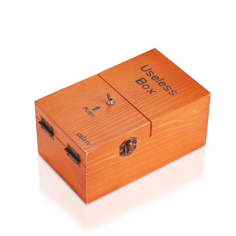 Useless Box Turns Itself Off In Box Alone Machine Fully Assembled In Box (Brow