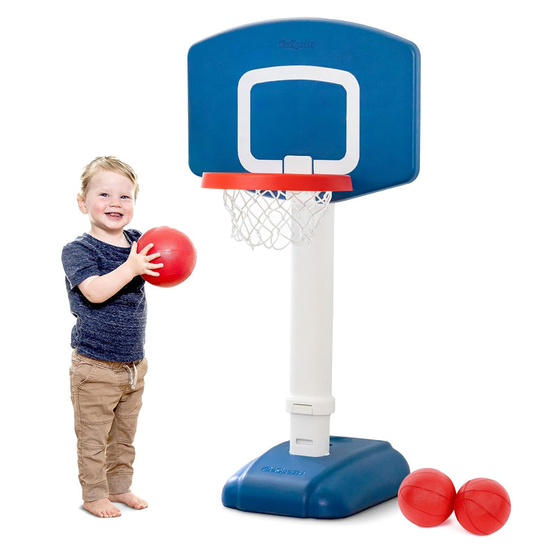 GoSports Tot Shot Toddler Basketball Set - Kids Indoor & Outdoor Toy Hoop w