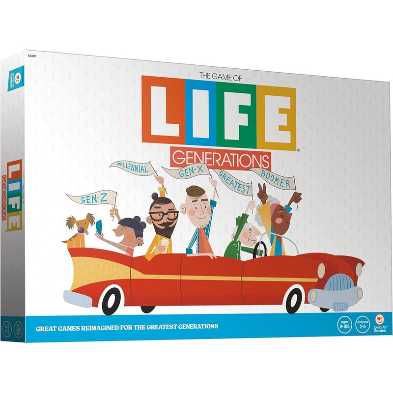 The Game Of Life Generations Board Games For Seniors New Generational Space