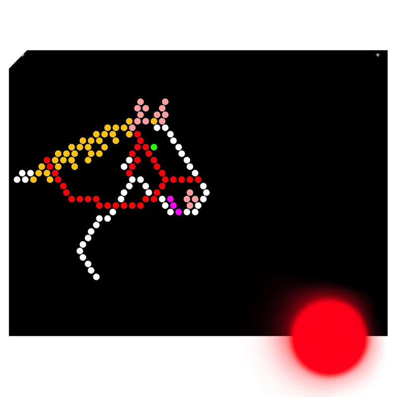 Farm Refill Templates For Pre 1994 Original Lite Brite (10 Sheets, 9X12)