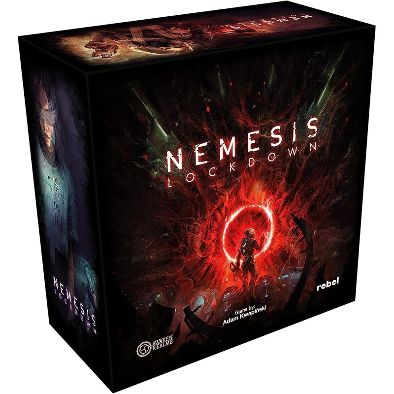 Nemesis Lockdown Board Game Sci Fi Horror Game, Tabletop Miniatures Strateg