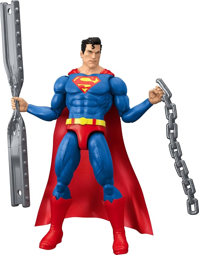 Superman 6.5-Inch Action Figure Series 2 with 22-Point Articulation