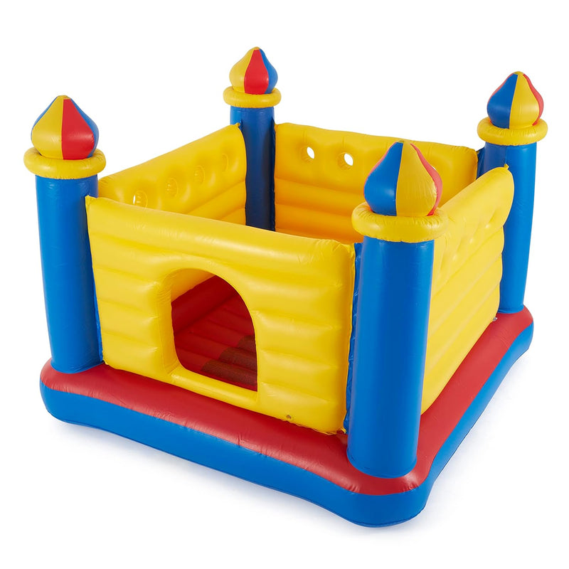 Intex 48259EP Inflatable Colorful Jump-O-Lene Castle Bouncer Indoor Outdoor