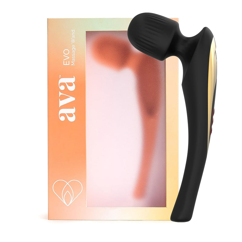 Evo Ergo Vibrator Wand [ Butterfly Sex Toy Vibrator ] Personal Wand Massager | 20 Patterns & 8 Speeds Of Pleasure | G Spot Vibrator | Sex Toys | Gifts For Women | Adult Sex Toys - Black